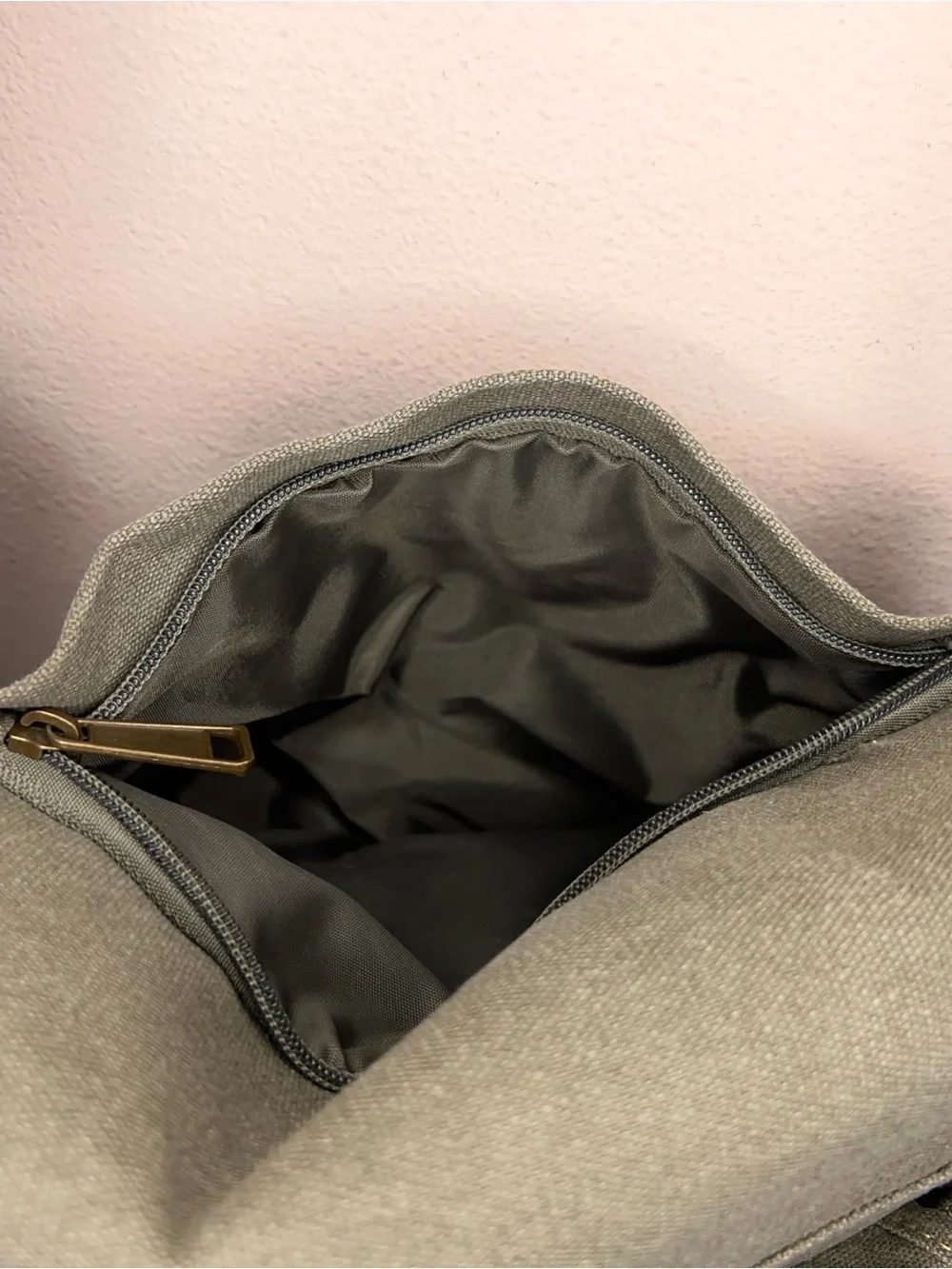 Olive Green Canvas Bag Prairie Schooner Unisex Crossbody Messenger Bag
